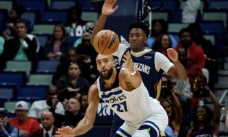 爱德华兹44分戈贝尔26+13 森林狼加时逆转鹈鹕