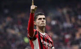 意甲媒体统计：普利西奇平均64分钟1球，超高效率冠绝意大利！联赛7球与劳塔罗并列榜首！